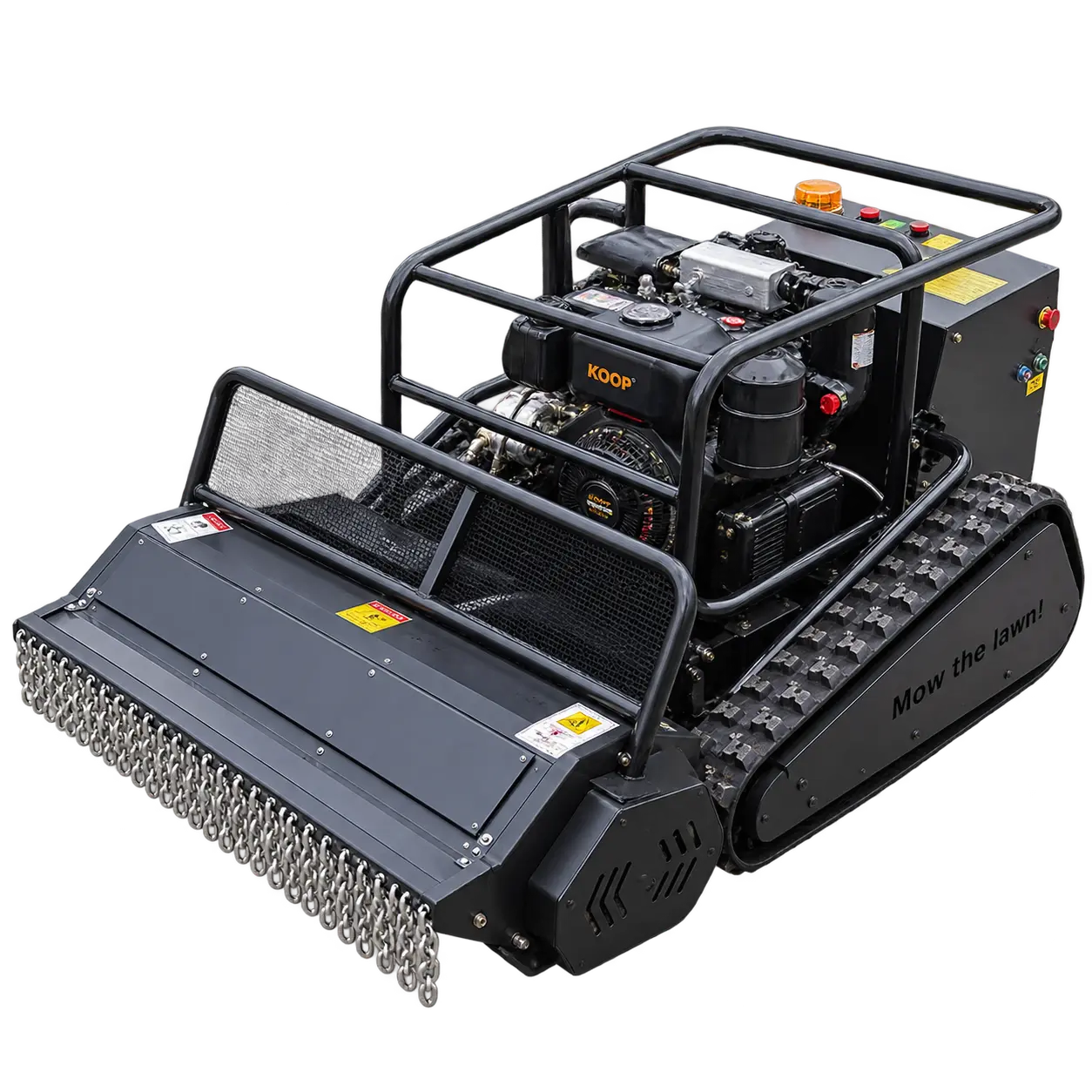 JYH 1000 Remote-Controlled Grass Shredder