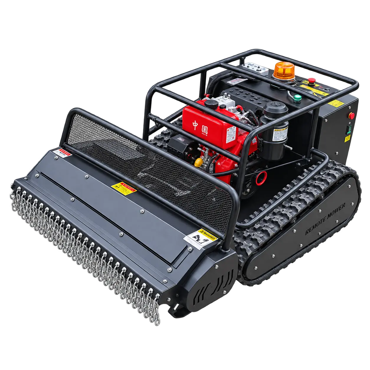JYH 800 Remote-Controlled Grass Shredder